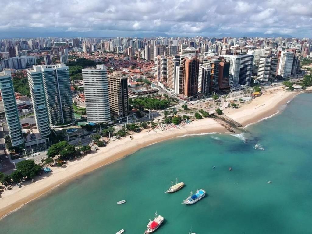 포르탈레자 Vista Espetacular 502 Beira Mar 아파트 외부 사진